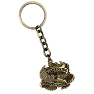 HDKD35. HD 3D Eagle "Live to Ride" Keychain