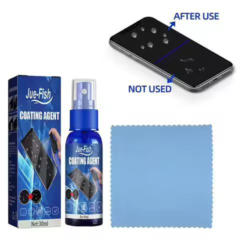 Liquid Screen Protector Spray Screen Hydrophobic Coating Protect Film Anti-scratch Anti-fingerprint 