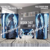 PS5 PLAYSTATION 5 STICKER SKIN DECAL 2407