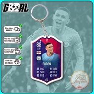 Modern high-end Foden player keychain, beautiful backpack and handbag hanging accessory, favorite fo