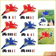 [YoyoyocfMY] RC Aircraft Aircraft Toys, Light, with Gyro with RC Fighter Foam for Adult Beginners Ch