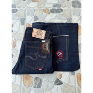 Jeans Gupe denim Hevy 25oz.silver & Gold Rim Slim Style fit