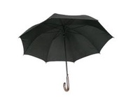 【黑傘 大雨傘】黑色雨傘 27英吋自動直傘-500萬超大傘面-(晴雨傘) 【安安大賣場】