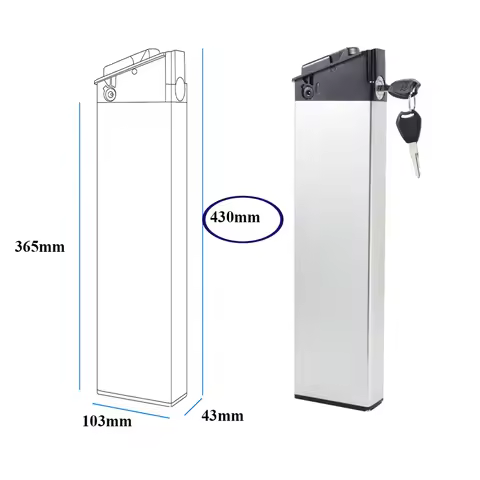 Paselec PX6 PX5 E-TEK Roy Hidden Folding ebike battery 48V 10.AH 12AH 14AH for Onebot T6F Voltrix Ci
