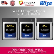Wise CFexpress Type B 512GB/ 1TB / 2TB R:1700MB/S W:1550MB/S