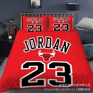 Printing NBA Digital Three-Piece Set3D Custom Bedding Set with Basketball Design, Four-Piece Set P1Y
