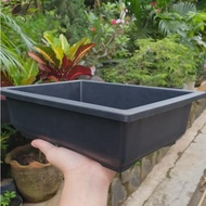 NKT BONSAI POT 02 BLACK BLACK BONSAI POT NKT BONSAI POT PLASTIC FLOWER POT