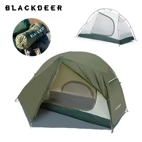 BLACKDEER Warbler 1P Tent Archeos 1pro 2.0 One Person Silicon Coated Tent For Hiking Trekking Alumin