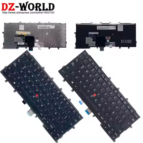 LAS Latin SP Spanish Backlit Keyboard for Lenovo Thinkpad X270 A275 X260 X250 X240 X230S Laptop 01EN