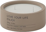 2PC Nordic Minimalist And Creative Ceramic Home Fragrance Candle Cup, Soybean Candle Empty Cup For W