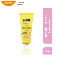 Aiken Vitamin C 5X Ceramide Bright With Niacinamide Tone-Up Sunscreen Pa++++ Spf 50+ 25G