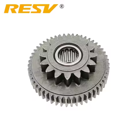 RESV Engine Starter Motor Clutch Gear Transmission Gear For Yamaha ZY100 RS100 RSZ100 BWS100 RS 100 