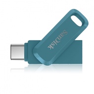 SanDisk【256G】海灣藍 Ultra GO USB3.2 高速 Type-C 雙用OTG 隨身碟 安卓 i15 適用（SD-DDC3-NBB-256G）