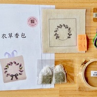 刺繡-薰衣草香包-材料包