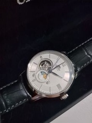 Orient sun and moon v4 open heart 鏤空月相機械錶