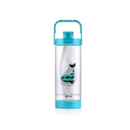 Relax Water Bottle Tritan With Straw Cyan 1800ml D7218