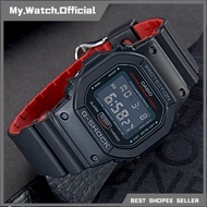watch   dw-5600 DW5600 BB-1 & VAMPIRE DW 5600HR-1 Black Red NEW Perempuan Petah  Watch straps access