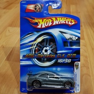 HOTWHEELS AMG-MERCEDES CLK DTM DARK SILVER 2006 FIRST EDITION