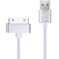 USB Cable for iPhone 30 Pin Nylon Braid Fast Charger Data Cable for Apple iPhone 4 4s 3G 3GS 2G iPad