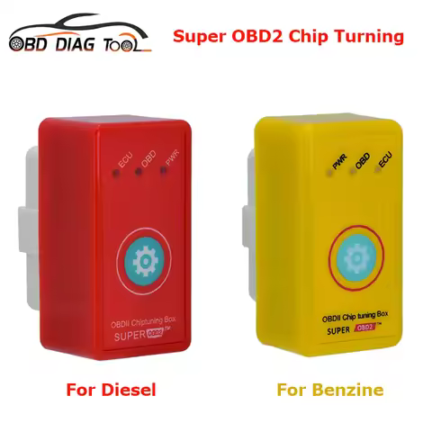 Super OBD2 ECU Chip Tuning Box Tool Superobd2 Reset Button Save Fuel ECOOBD Nitro OBD 2 For Diesel/B
