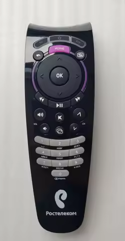 Пульт ДУ Ростелеком для IPTV-приставок SML-282 HD Base, VIP-1003, VIP-1003G, IPTV-HD-101, IPTV-HD-10