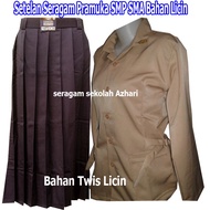 Middle School Girl Scout Uniform - Slippery Twis Rempel Skirt - Female High School Scout Uniform - G
