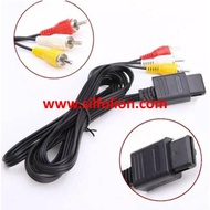 Cable AV Super Nintendo SNES SFC 64 N64 Gamecube Audio Video Cable