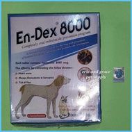 ℗ ∏ ♠ ENDEX 4000&8000 ANTI TICK,FLEA,HEART WORM AND MANGE