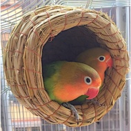 Sarang Rumah Burung Bertelur Sarang Jerami Rumah Burung Straw Grass Bird Nest Small Bird Nest Sarang