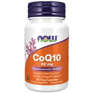 Supplements, CoQ10 60 mg, Pharmaceutical Grade, All-Trans Form of CoQ10 Produced by Fermentation, 60
