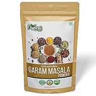 ORGANIC ZING Organic Garam Masala - Versatile Indian Blend of Spices and Herbs | USDA Certified | Condiment Blends | Vegan | Preservative Free | Made in India (100 grams) 1 Pack No