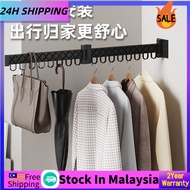 Clothes Drying Rack Foldable Hanger Rotating Wall-Mounted Clothes Hanger Foldable Multi Clip Sock Drying Rack Space Saver Clothes Drying Rack Laundry Drying Hanger Collapsible Balcony Drying Rack