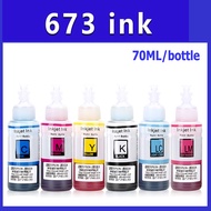compatible Epson 673 Refill Ink Epson T673 ink for L850,L1800 , L800, L805（70ml Refill Ink）