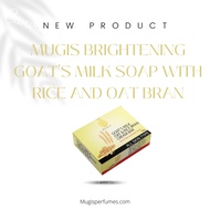 MUGIS BRIGHTENING GOAT'S MILK SOAP WITH RICE AND OAT BRAN