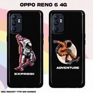 JQ256 Hardcase Softcase Casehp Untuk Oppo Reno 6 4g Motif Astronott22