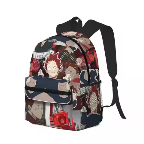 Haikyuu Manga Satori Tendo Student Backpack School Bag Hiking Travel Daypack for Men Women Fashion B