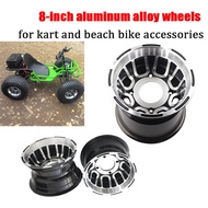 8 Inch Tires Wheel white hub 8 Inch 19X7-8 inch 18* 9.5-8 inch Wheel Rims for ATV parts