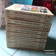 (SET 1-10) POPULAR SCIENCE hardcover encyclopedia publisher Widyadara Grolier