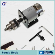 Gazechimp จอ DC 775พร้อมอุปกรณ์เสริม12V เครื่องกลึงกด775เครื่องมือมอเตอร์หัวจับสว่านปากกาสำหรับงานไม