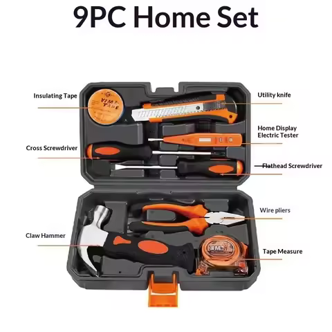 Multi-function Hand Tool Toolbox Household Toolbox Set Wrench Screwdriver Pliers Hammer Tool Combina