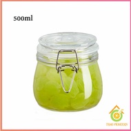 โหลแก้วมีฝาปิด โหลแก้วสูญญากาศ  มีหลายขนาดให้เลือก Glass sealed jar