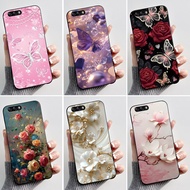 For Asus Z01KD ZenFone 4 ZE554KL 5.5" Case Fashion Flower Soft Silicone Jelly Phone Casing Asus X00H