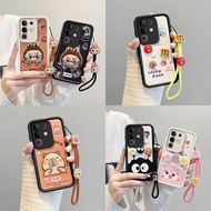 casing vivo y29 y300t 5g t4x 5g case TPU anti-drop silicone leather pattern cartoon cute phone case 
