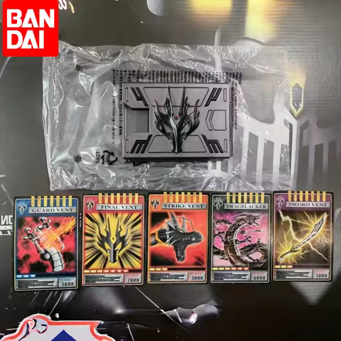 Hot Original Bandai Kamen Rider Anime Ryuki Csm Belt V Buckle Dragvisor Box Insert Card Ryuga Ouja M