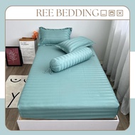 Bed sheet set of 4 Piece CF95 with 3F Cotton pillowcases REE Bedding Hotel with all mattress sizes 1