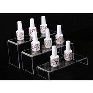 3-Tier Acrylic Split Stand Cosmetic Display Stand Set Base Acrylic Action Figure Rack