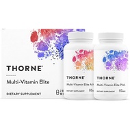 THORNE - Multi-Vitamin Elite - Daily Nutritional Supplement - AM Formula Supports Cellular Energy Pr
