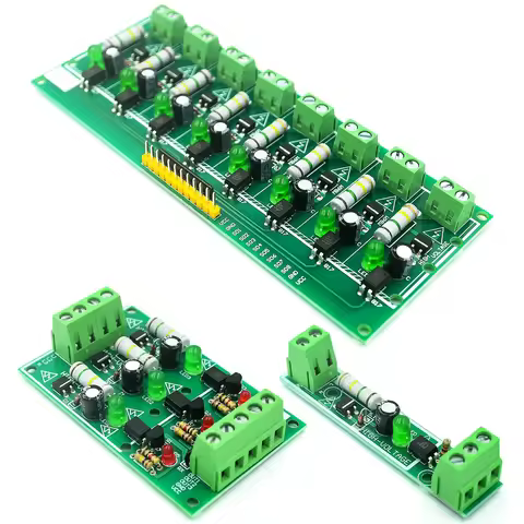 AC 220V 1/3/8 Channel MCU TTL Level 8 Ch Optocoupler Isolation Test Board Isolated Detection Tester 