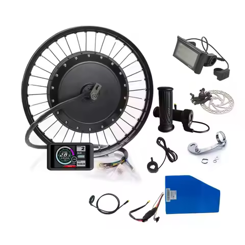 Big Torque Electric Bicycle Bike Conversion Kit 72V 3000w 5000w 8000w Electric Motorcycle Kits QS 27