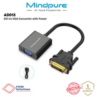 Mindpure AD013 DVI to VGA Converter with Power